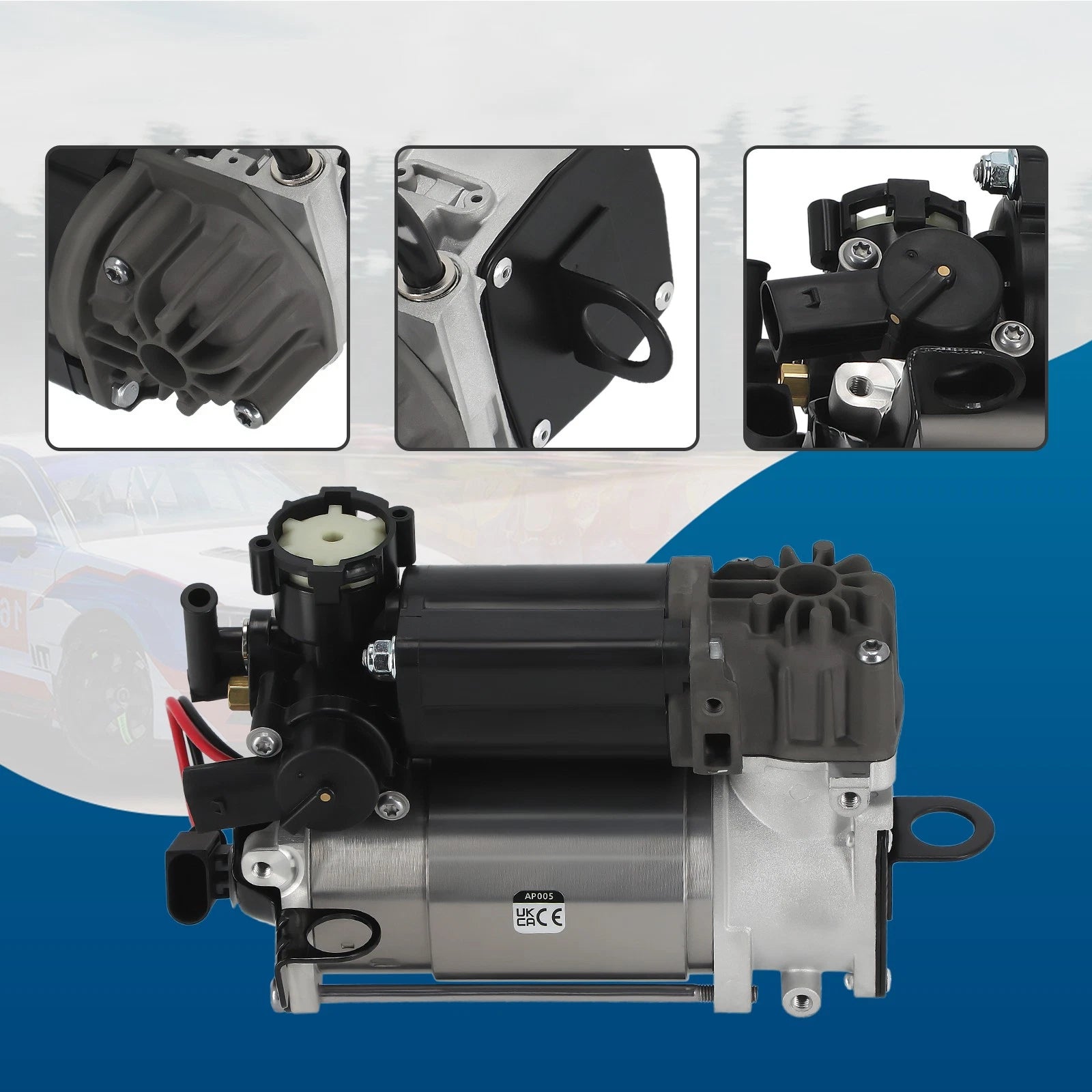 Air Compressor Pump for Mercedes S430 S500 S600 E320 E350 (2000-2006)