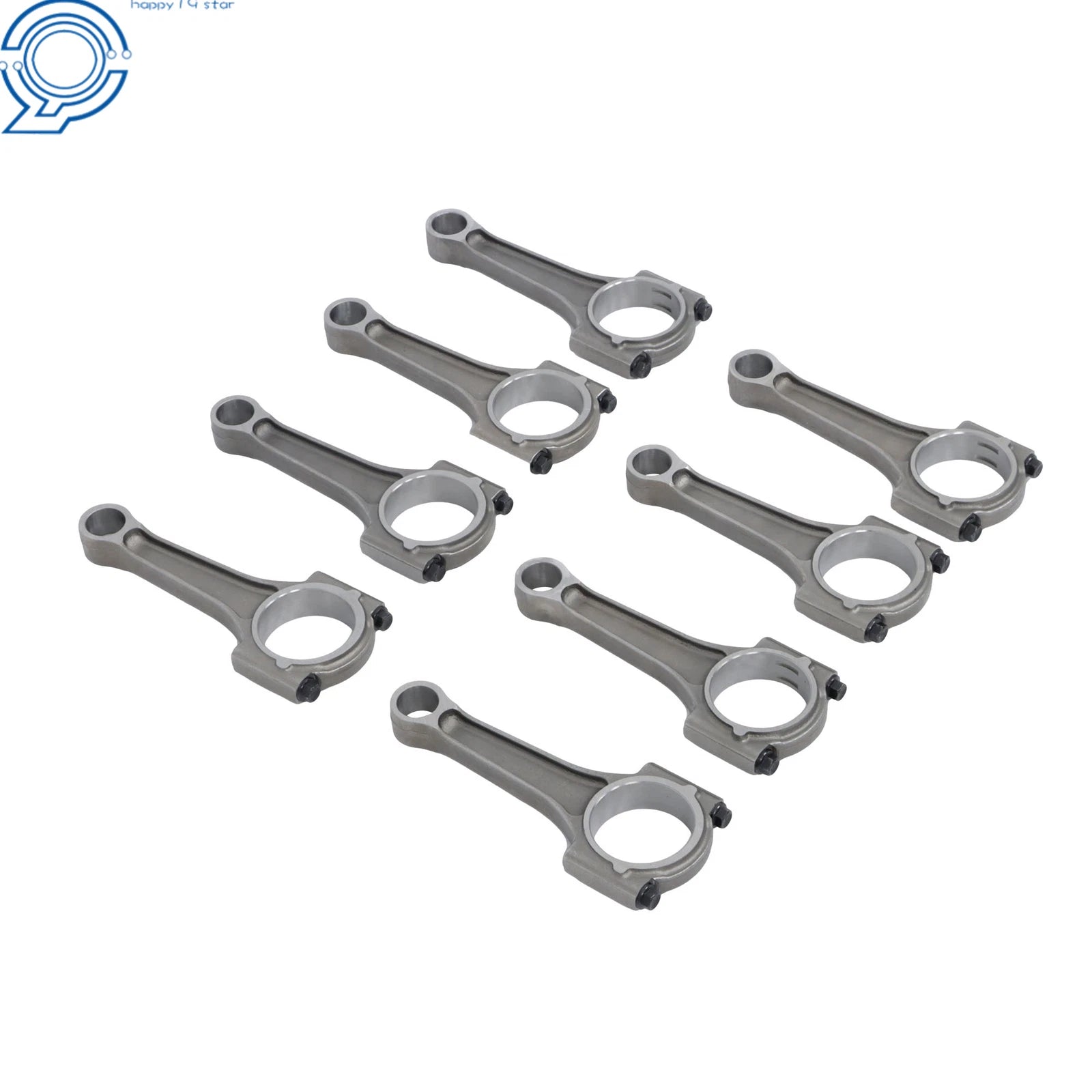 Set of 4 Connecting Rods for Chrysler Dodge Trucks (2003-2009)