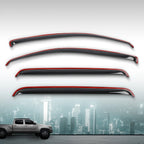 Set of 4 Window Vent Visors for Toyota Tacoma Double Cab