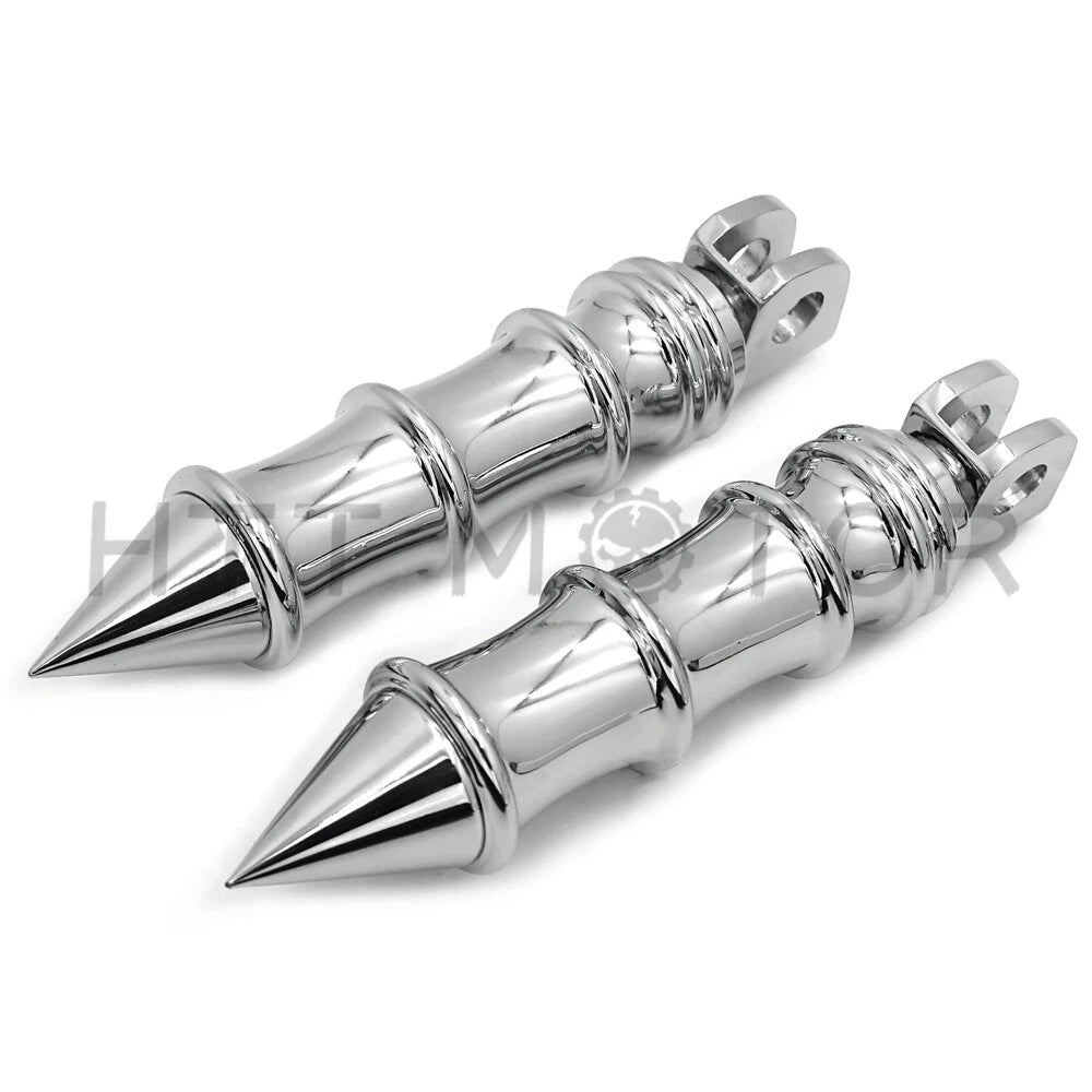 Spike Bamboo Footpegs for Kawasaki ZX-11R (2000–2001) ZX-10R (2004–2016)