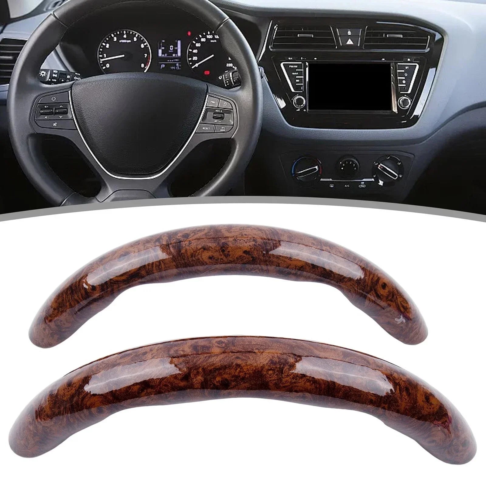 Steering Wheel Cover 2 x 37-38cm Accessories for Car