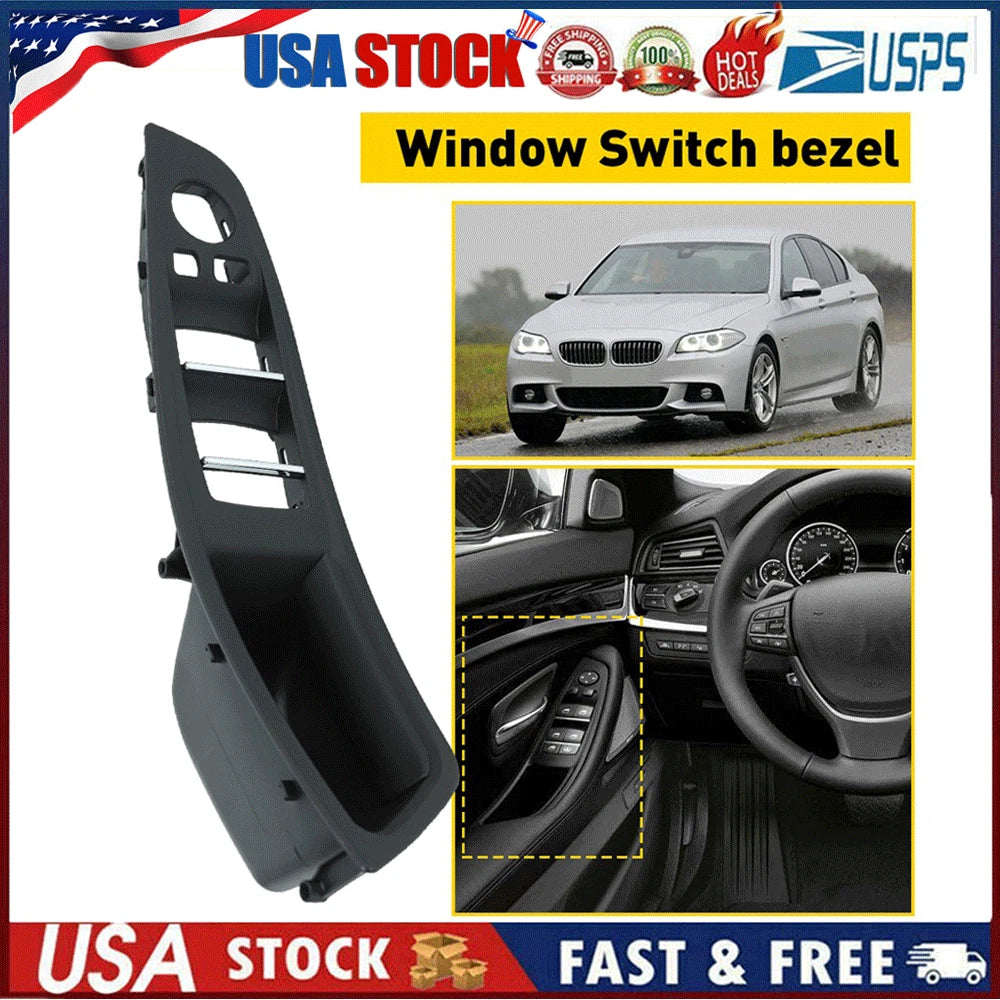 Inner Window Switch Door Panel Handle Armrest for BMW 520 523 525 530 535