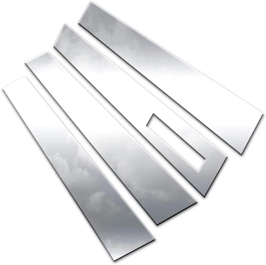 Luxury FX Polished Pillar Post Trim 4pc for Lincoln Corsair (2020–2023)
