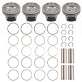 Set of 4 Engine Pistons for Hyundai Elantra GT 2.0L (2014–2018)