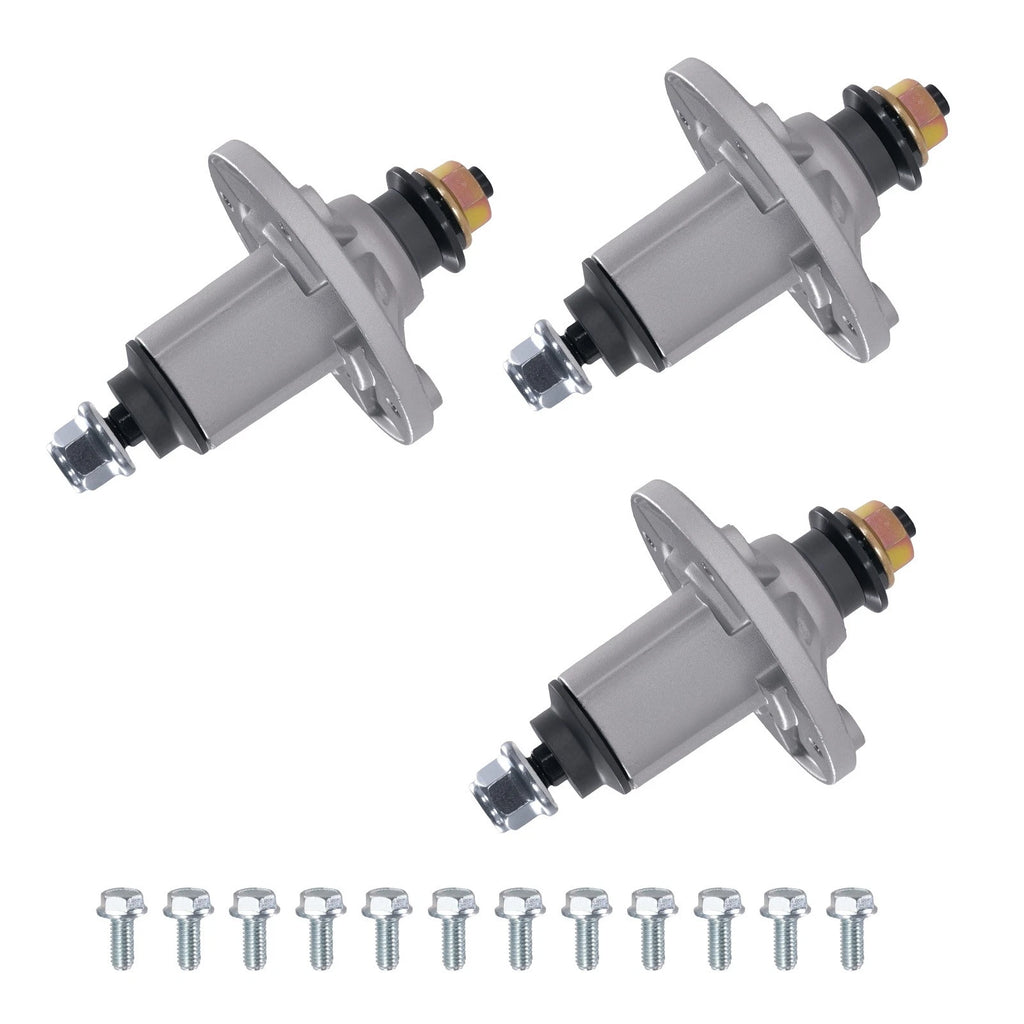 3X Spindle Assembly for John Deere LA140 LA145 D100 D110 (2006–2016) GX22186