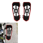 Driver Floorboards Footboards with Bracket for Harley Touring (2017–2024)