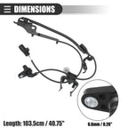 Front Left ABS Sensor for Toyota Highlander (2010–2019) NO. 895430E030/895430E020