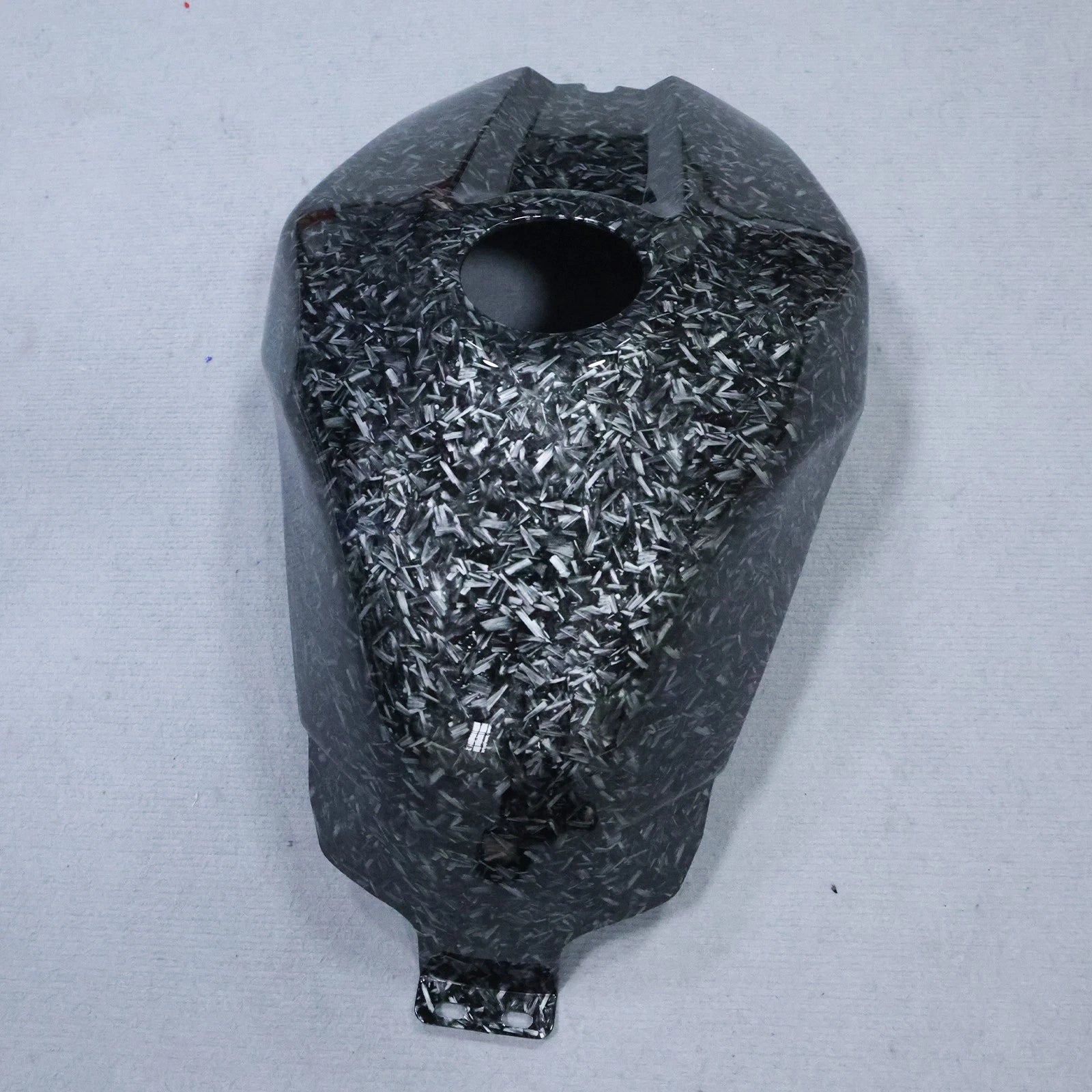 Forged Carbon Fiber Fuel Gas Tank Cover for Yamaha YZF R1 (2009–2014)