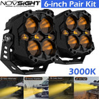 2X LED Pods Work Lights for Jeep (2010–2023)