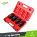 Set of 4 Deep Spindle Axle Nut Sockets for Make Model (YYYY–YYYY)