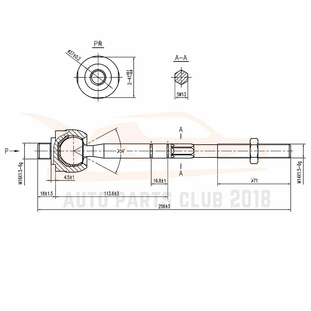 10pc Control Arm Tie Rod Sway Bar End Link for Mercedes-Benz C240 (2001–2005)