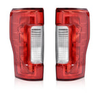Set of 2 Tail Lights for Ford F250 F350 Super Duty (2017–2019)