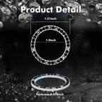 Glitter Black Valve Stem Caps for Toyota Corolla (2020-2024)