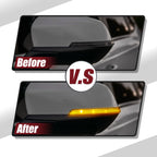 2X LED Mirror Turn Signal Lights for Chrysler (68052078AA, 68052079AA)
