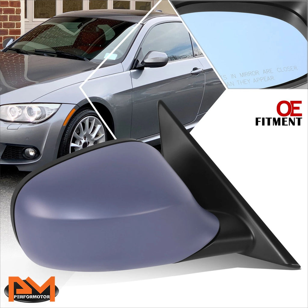 Power Heated Blue Glass Side Mirror for BMW 3-Series (2009–2012)