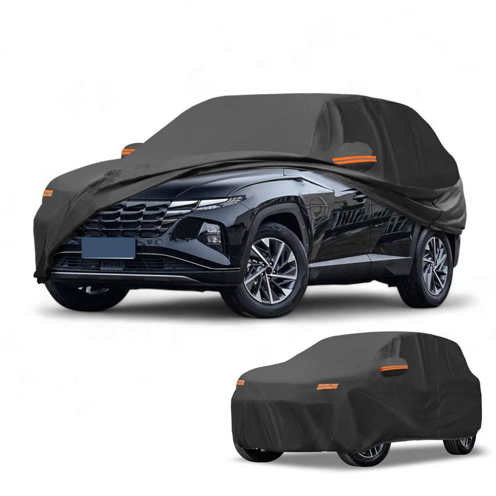 Waterproof All Weather Car Cover for Hyundai Tucson (2016–2023) 190T-PU Zipper