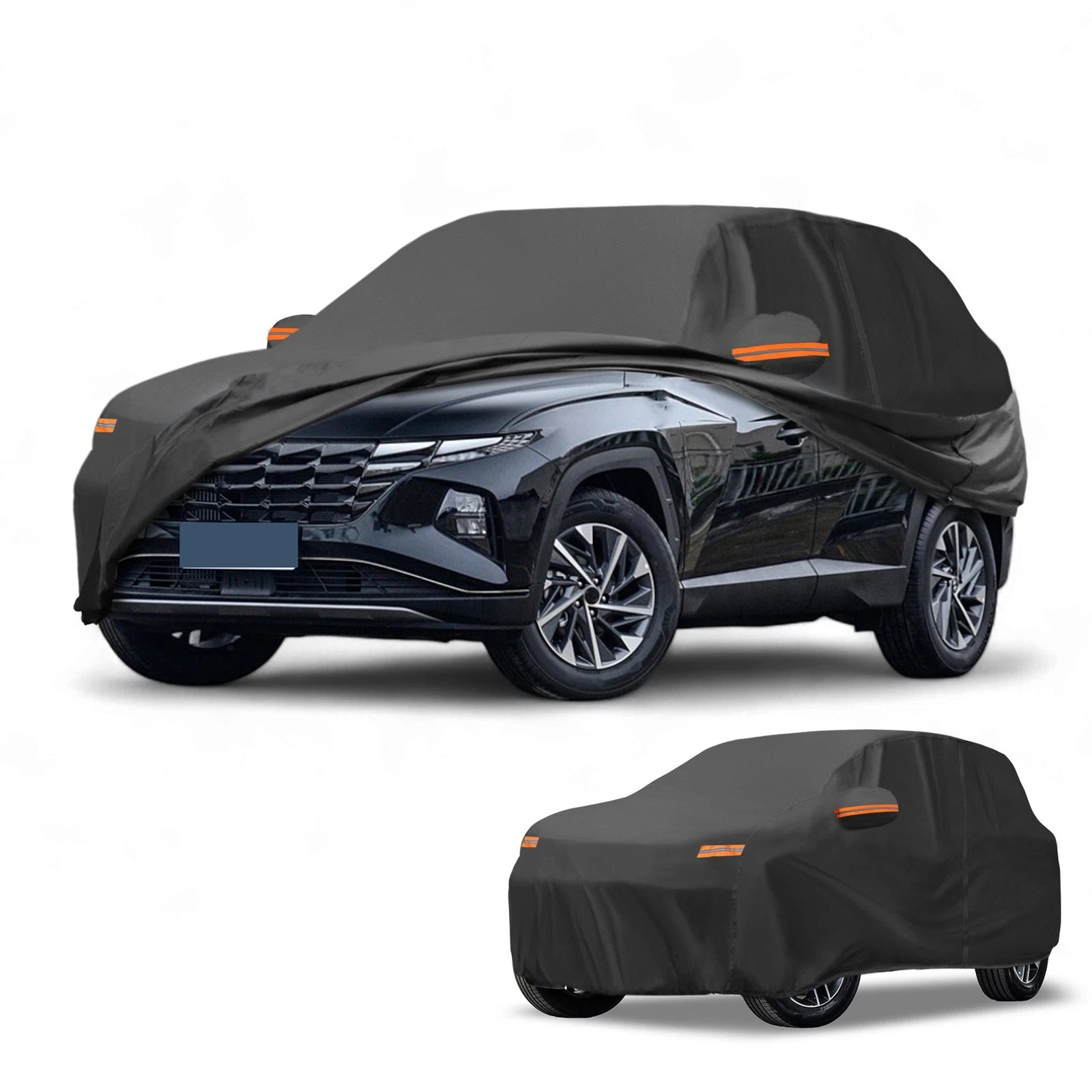 Waterproof All Weather Car Cover for Hyundai Tucson (2016–2023) 190T-PU Zipper