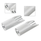 Silver Motorcycle Footpegs for Honda Ruckus Zoomer (2003-2023)