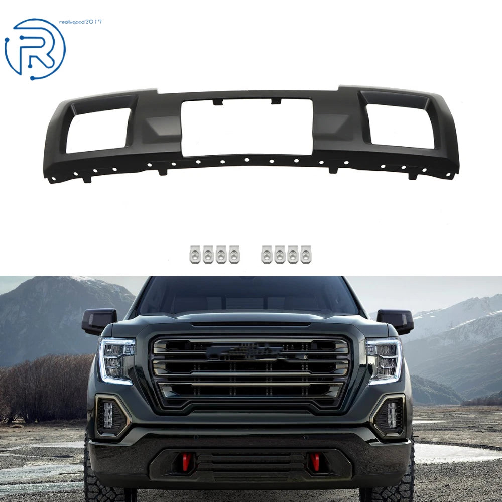 Front Bumper Skid Plate for GMC Sierra 2500/3500 HD (2015–2019) Black