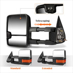 Powered Heated Chrome Towing Mirror with LED Signal for Silverado/Sierra (2003–2007)