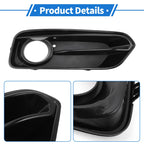 1 Pc Fog Light Grill for BMW 1 Series (2015–2018) No. 51117371668 Black