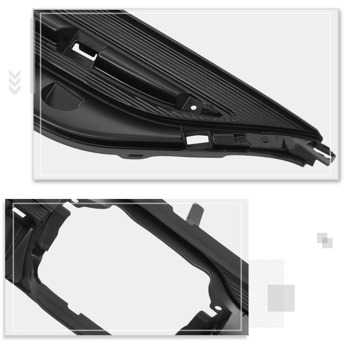 Quad Projector Switchback LED DRL Headlights for Cadillac Escalade ESV (2007–2014)