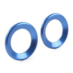A Pillar Horn Ring Cover Blue for Honda Civic 2016-2021 (2 Pcs)