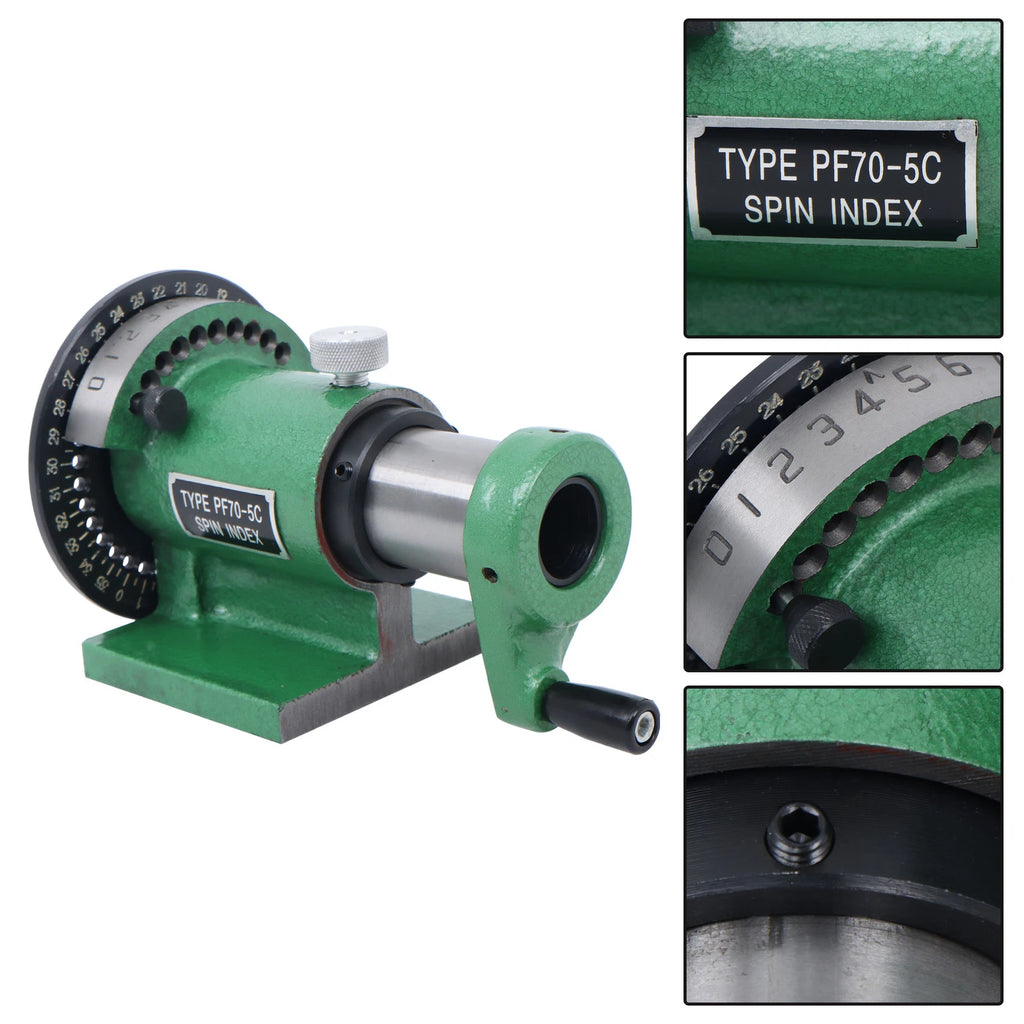 5C Spin Index Fixture for Milling (Precision)