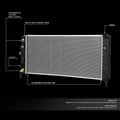 Cooling Radiator for Buick Allure/Chevy Impala (2005–2011) DPI 2827
