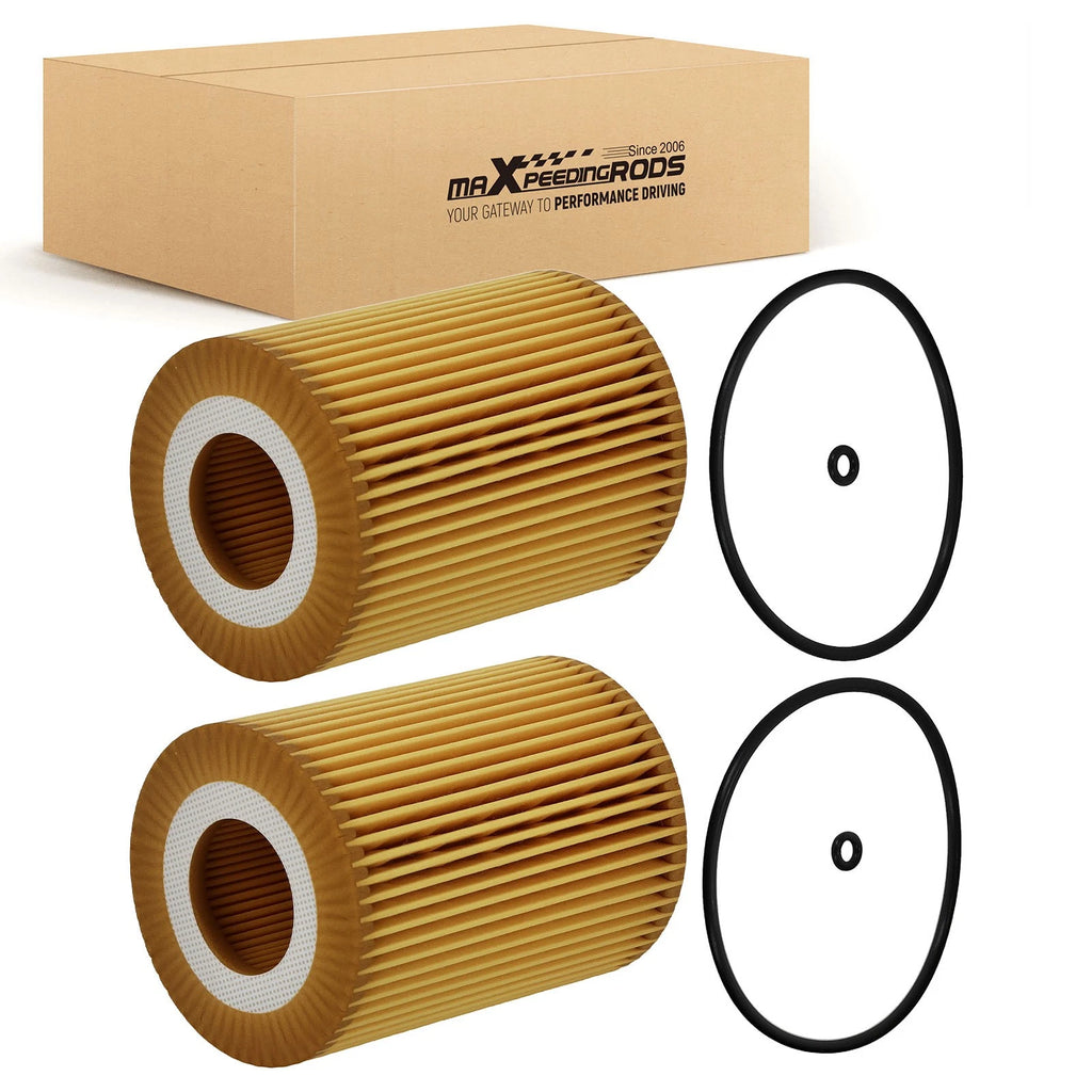 2X Oil Filter for Mercedes Benz W211 W164 X164 W251 Diesel HU821x 5175571AA