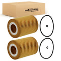 2X Oil Filter for Mercedes Benz W211 W164 X164 W251 Diesel HU821x 5175571AA