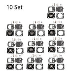 Set of 10 Carburetor Diaphragm Kit for Husqvarna 235 236 240 435 (RB-149)