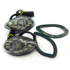Clear Flush Mount LED Turn Signals for Honda CBR 600 F4i (2001–2007)