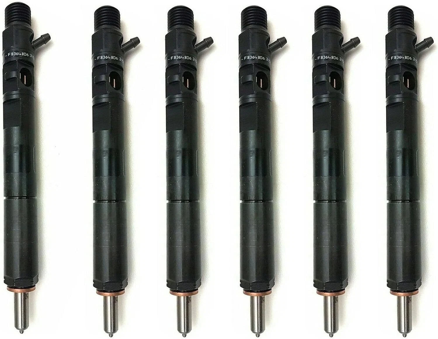 6X Fuel Injector EJBR02201Z EJBR01302Z for Ford Focus Transit Connect (2002–2013)