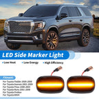 2X LED Side Fender Marker Light for Toyota Fielder (2000–2006)
