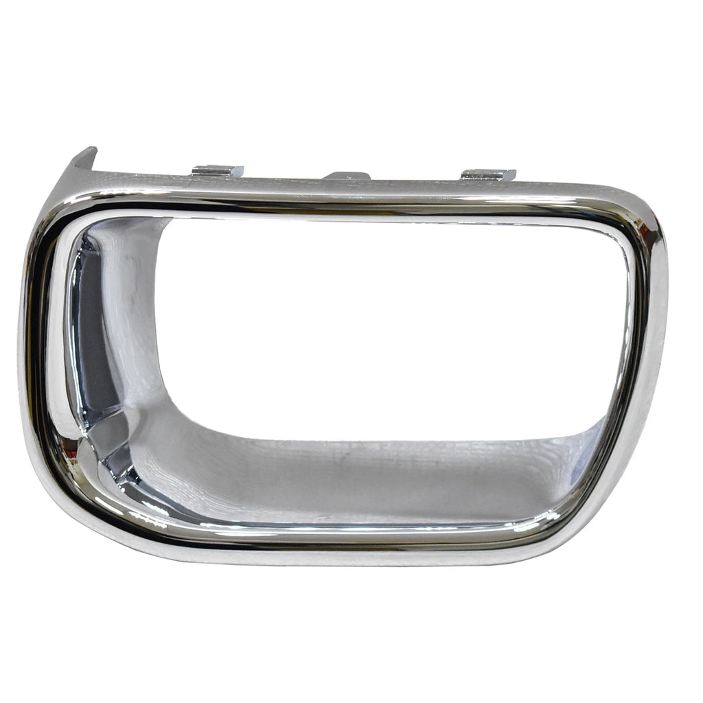 Bumper Cover Air Duct Replacement Chrome ABS Plastic Driver Side for Dodge (2009–2018)