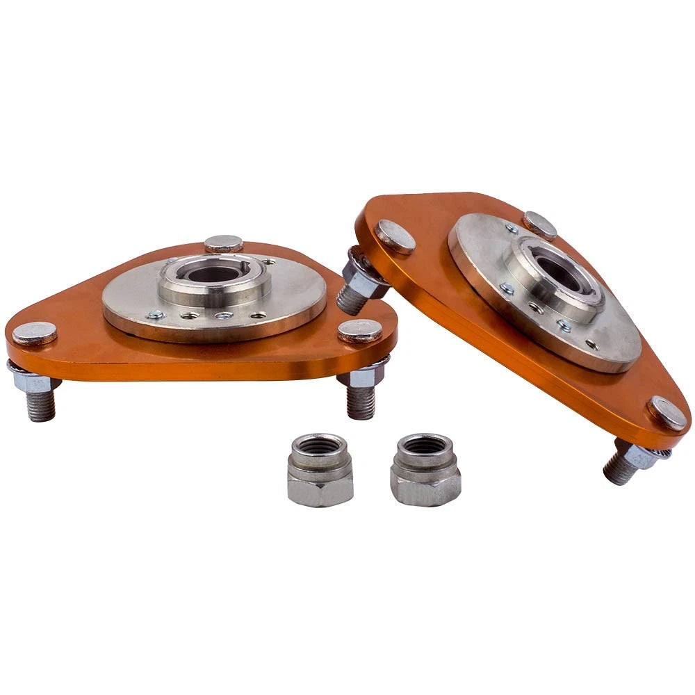Front Coilover Camber Plates for Toyota Celica (2000–2006) Pillow Ball Adj.