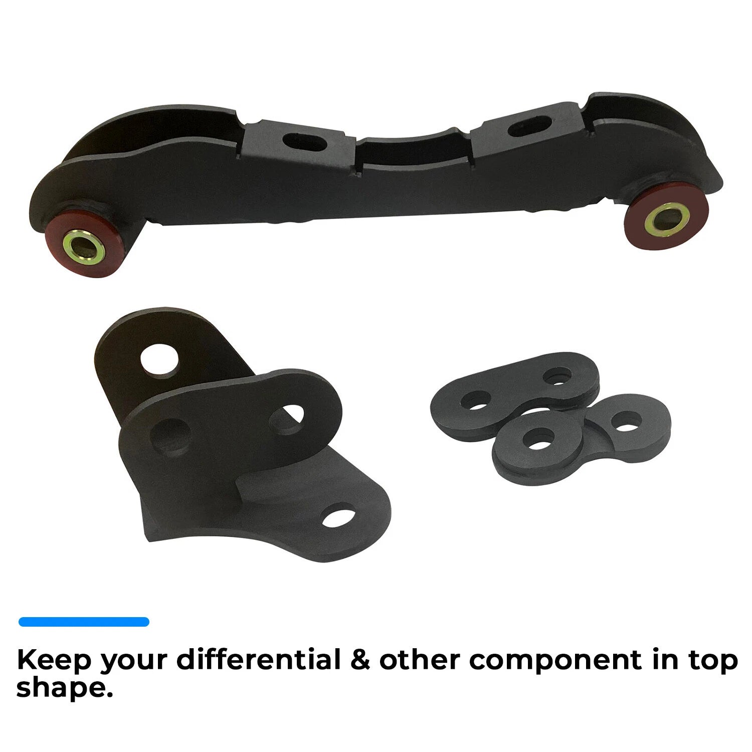 2-4" Differential Drop Lift Kit for GMC Chevy K1500 K2500 4WD (1988–1999)