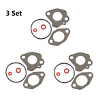 Set of 3 Carburetor Gasket Repair Parts for Subaru Robin EX13 EX130 EX17 EX30