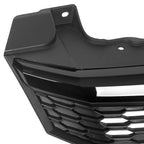 Front Upper Grille for Honda Civic 4DR Sedan (2012) Honeycomb Black Mesh