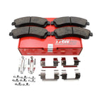 Set of 4 TRW Pro Front Ceramic Brake Pads for Buick Chevy Isuzu GMC Oldsmobile Saab