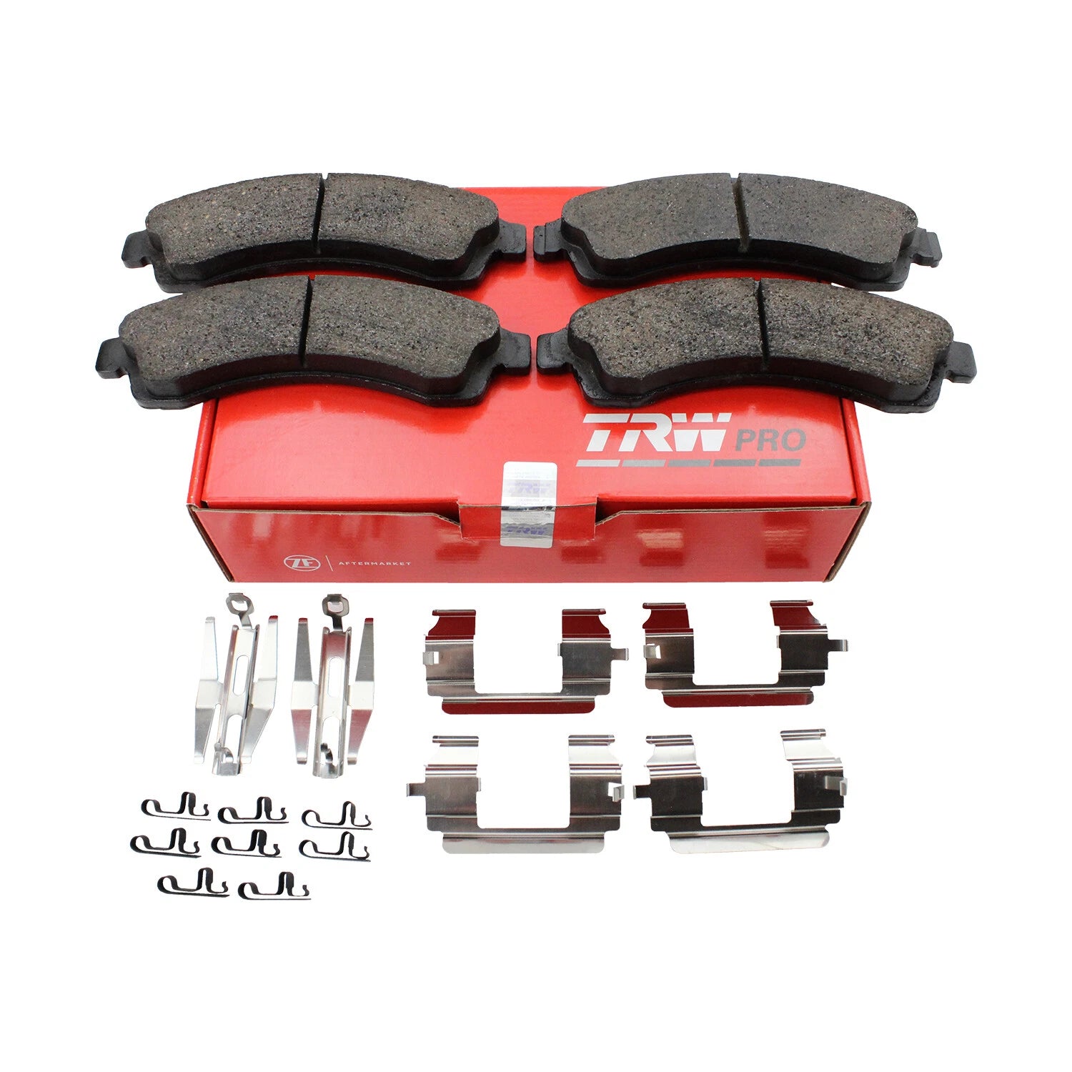 Set of 4 TRW Pro Front Ceramic Brake Pads for Buick Chevy Isuzu GMC Oldsmobile Saab