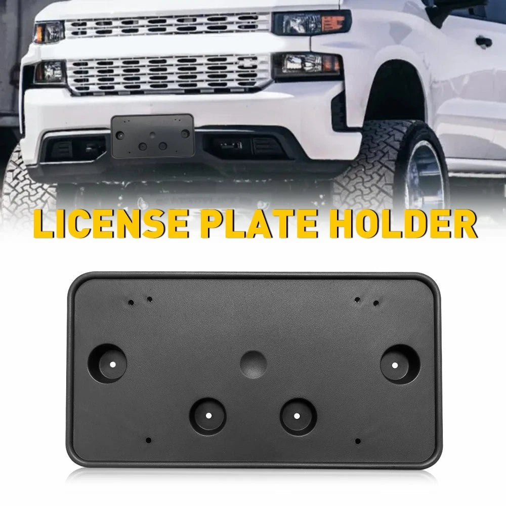 Front License Plate Bracket Holder Frame for Chevy Silverado (2019–2022) EOH