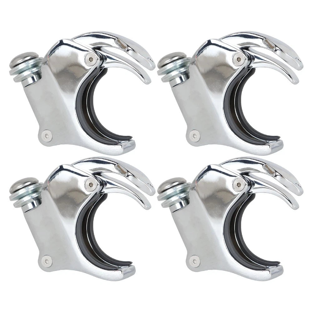 Set of 4 Windshield Clamps for Harley Dyna FXDB FXDF Sportster XL883 1200