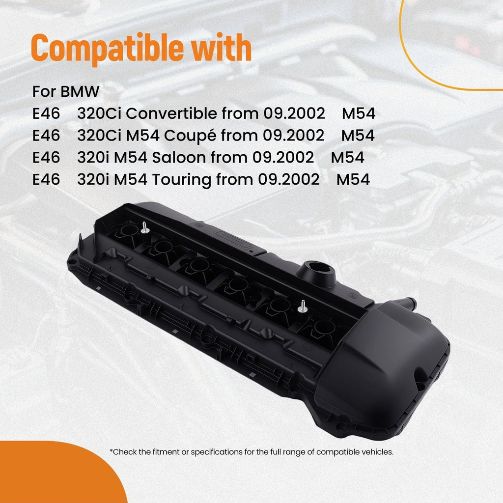 Engine Valve Cover for BMW X3 X5 E39 E46 E53 E85 (2000–2010) 11 12 7 512 840