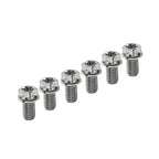 6pcs M6x35mm Titanium Torx Head Flange Screws for Motorcycle Bike Bicycle