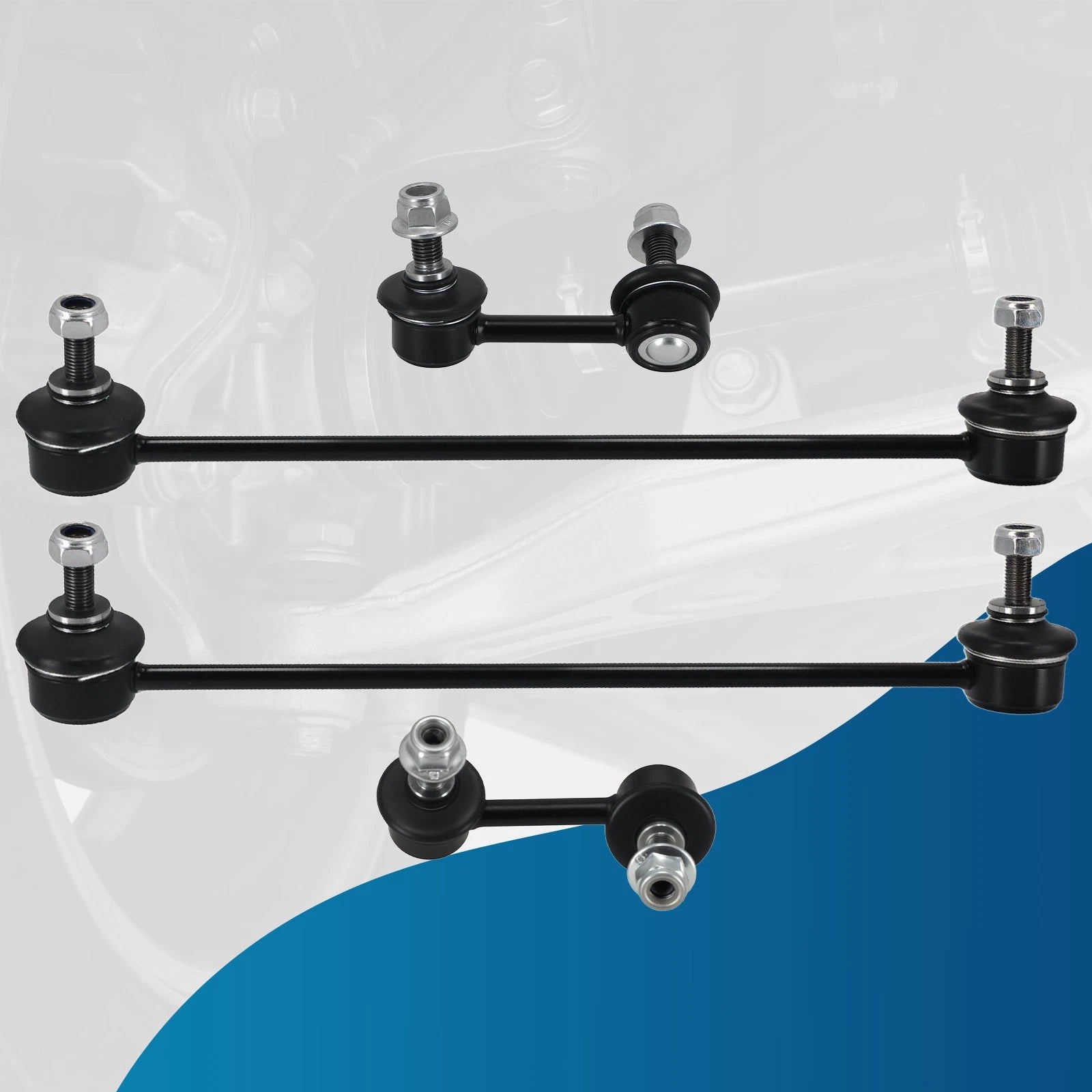 Set of 4 Front Rear Sway Bar End Links for Honda Civic Acura ILX (2012–2015)