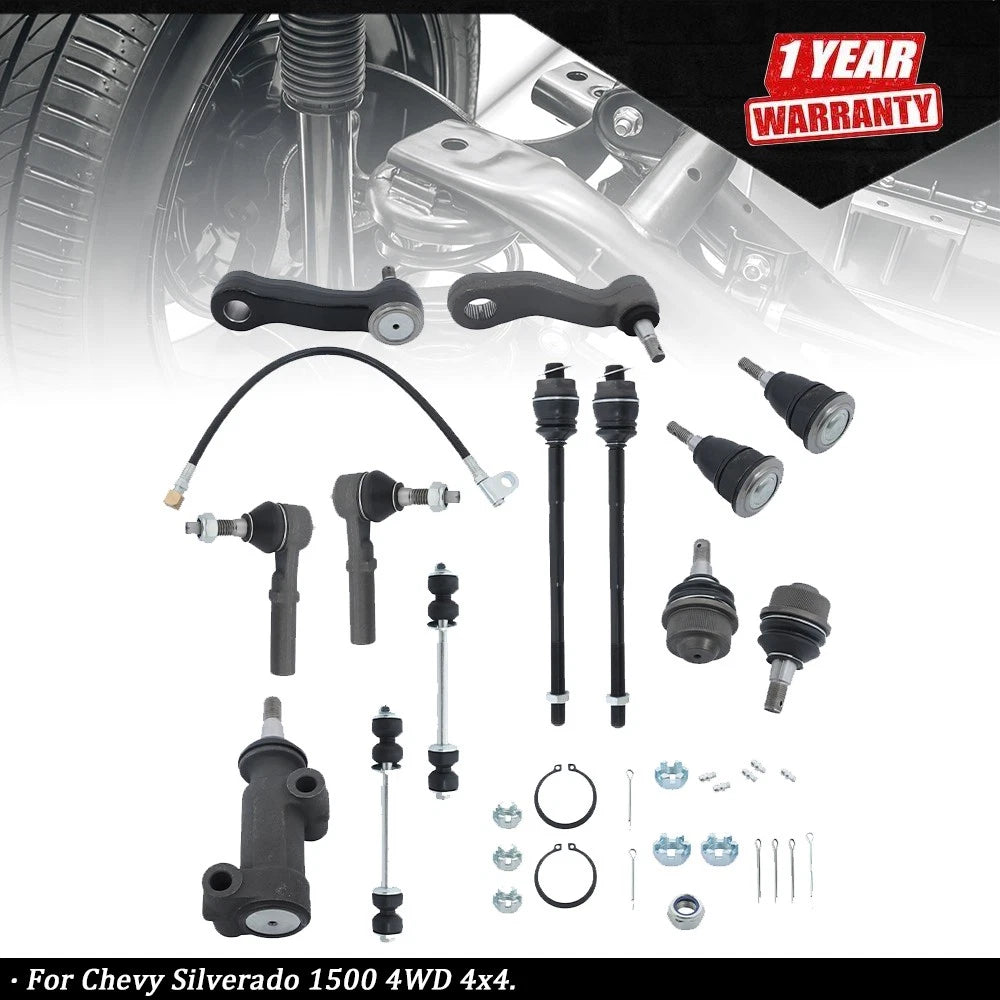 Front Suspension Kit for Chevy Silverado 1500 4WD (2007â2018)
