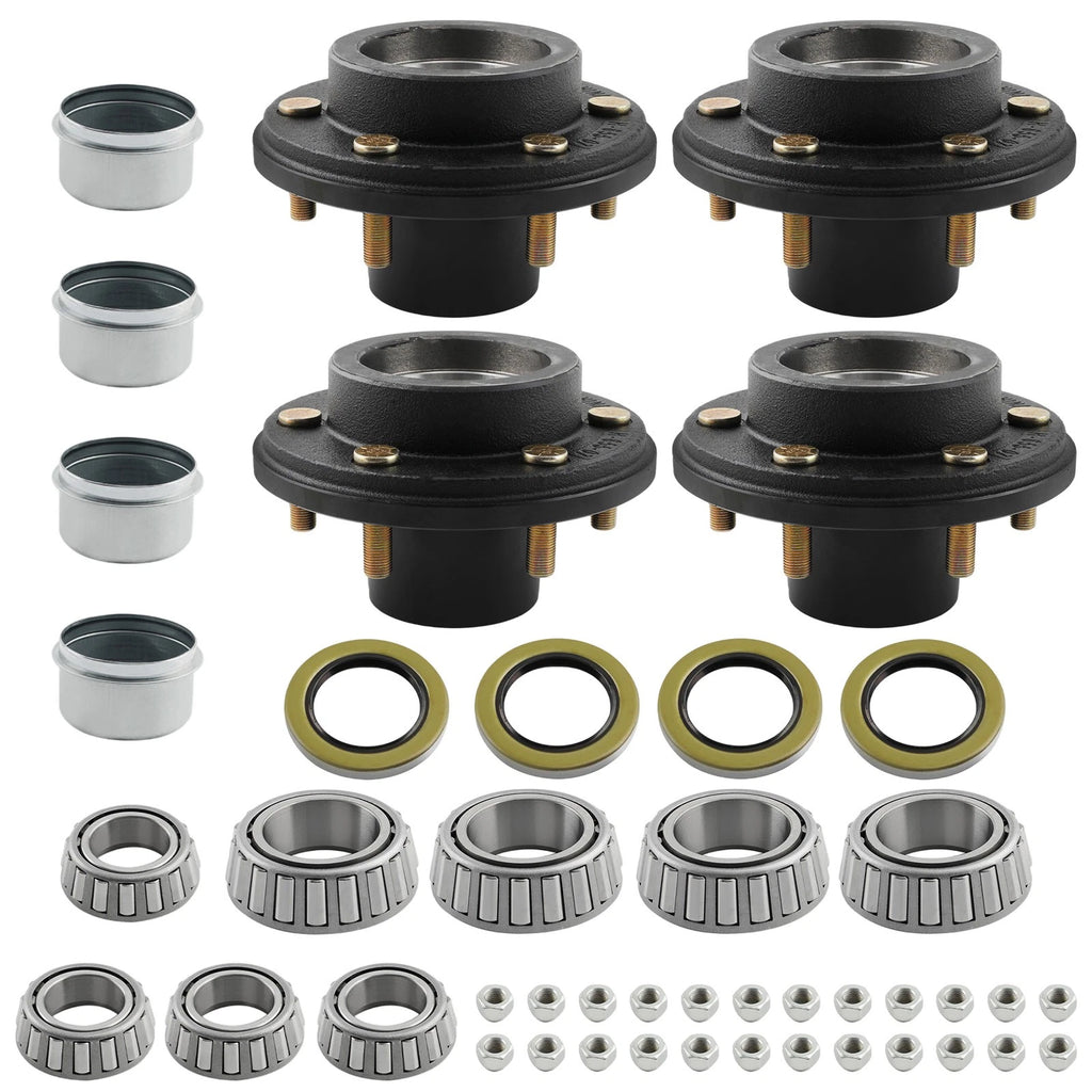 Hub Kit for Mobile Home Trailer 6000# Axle 6 Lug 6x5.5