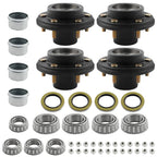 Hub Kit for Mobile Home Trailer 6000# Axle 6 Lug 6x5.5